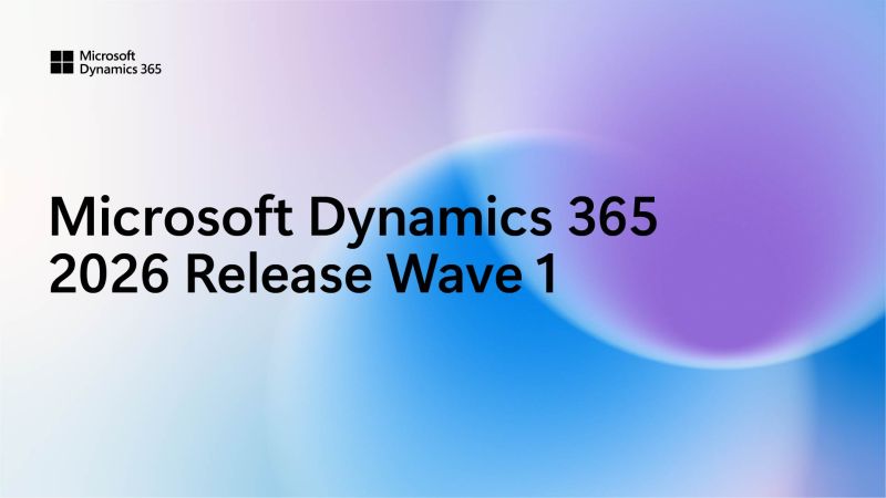Microsoft Dynamics 365 release wave 1 - 2026 (Business Central)